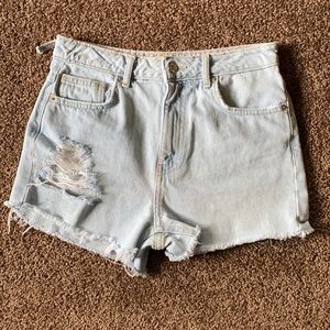 Forever 21 High Waisted Jean Shorts